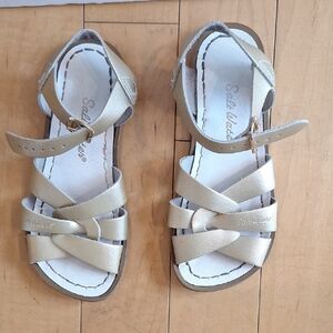 Saltwater Girls Gold Sandals